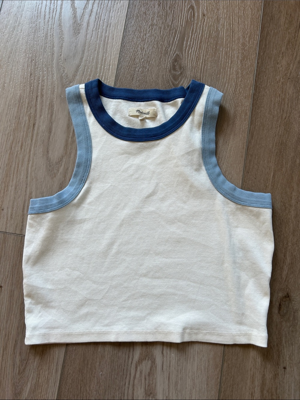Madewell Crop top. Size Medium. Excellent condition